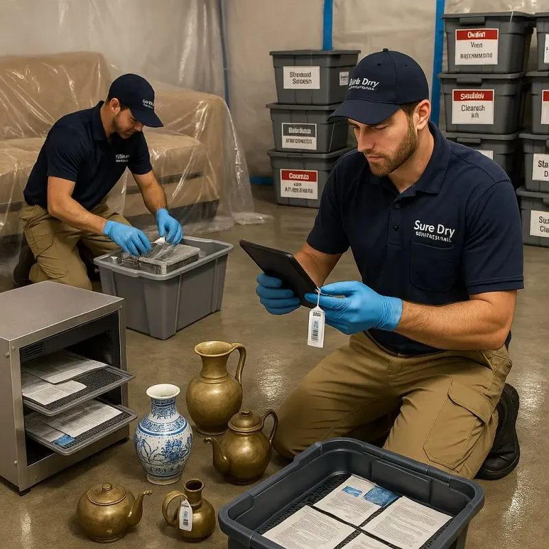 Content Protection and Restoration process in Sterling Heights, MI