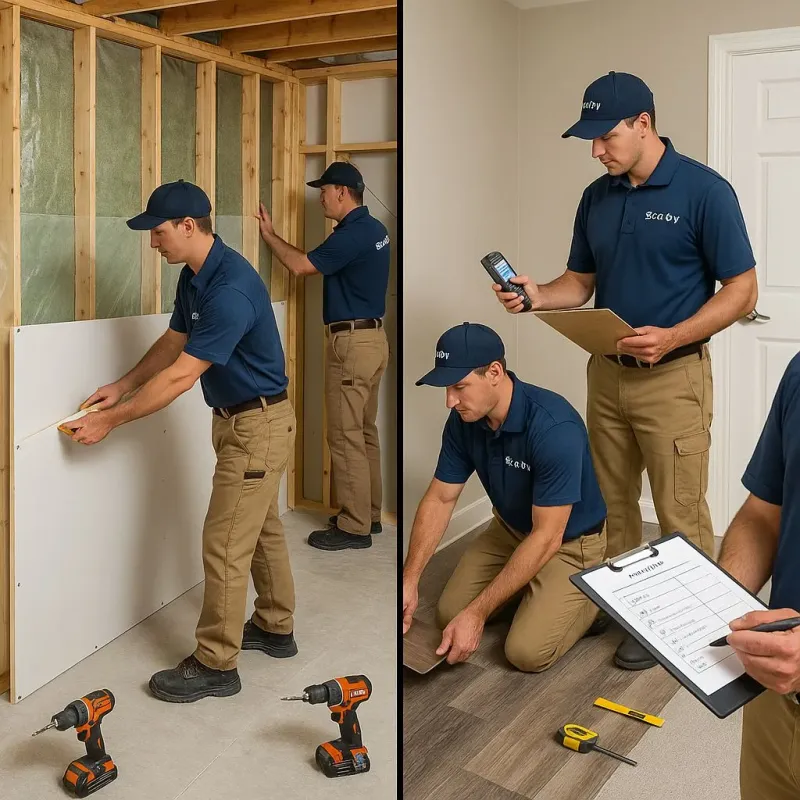 Repairs and Reconstruction process in Sterling Heights, MI