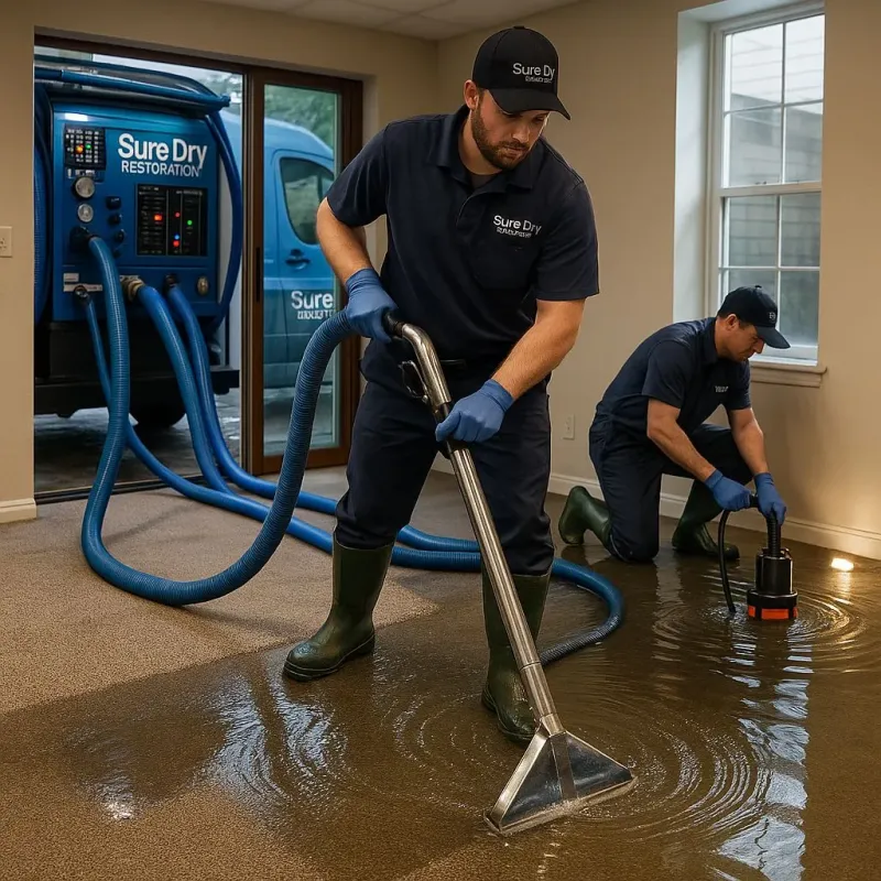 Water Extraction and Removal process in Sterling Heights, MI